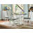 Round Glass Top Dining Table-79982711