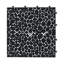 Carreaux de terrasse en plastique emboîtables 12 po x 12 po - boîte de 12 imperméables extérieurs, plancher pour patio, balcon et cour arrière, installation facile-128592127