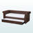 Morihiko Twin Size Modern Faux Leather Daybed in Brown, 36.46'' H X 95.07'' W X 43.24'' L-1895293334