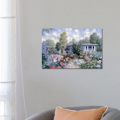 Houseboat by Peter Motz - Wrapped Canvas Gallery-Wrapped Canvas Giclée