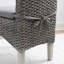 Chaise d'appoint Kaylani en gris
