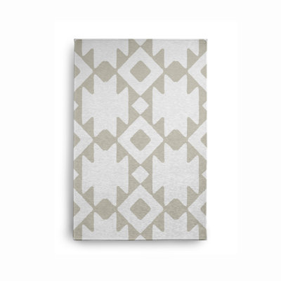 Chenille Geometric Indoor Rug