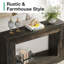Console 47 po, rangement pour couloir, noir