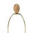 Table Lamp - 22"H, Brown Rope Material