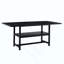 71" X 35.4" Dining Table With 43.3" X 19.7" Storage Platform | Gift Idea-121083298