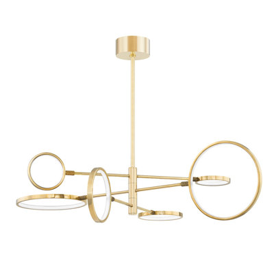 Saturn 0 Light Chandelier