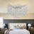 10-Light 30" Dimmable Tree Branches Crystal Linear Chandelier-400919202