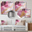 Essence de marbre rose et or III - décoration murale en marbre-580889558
