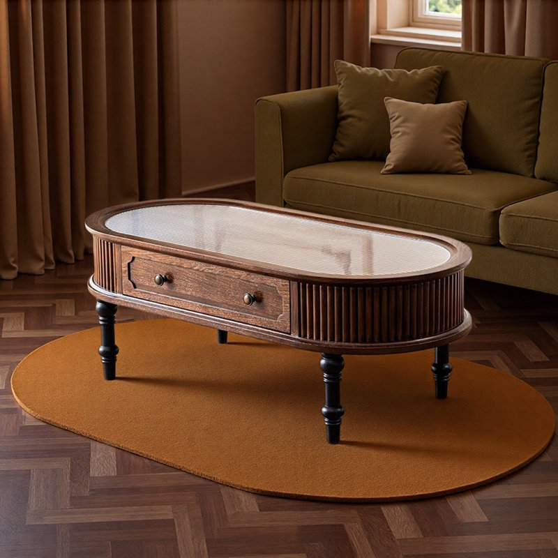 Table basse de style minimaliste américain, Noir