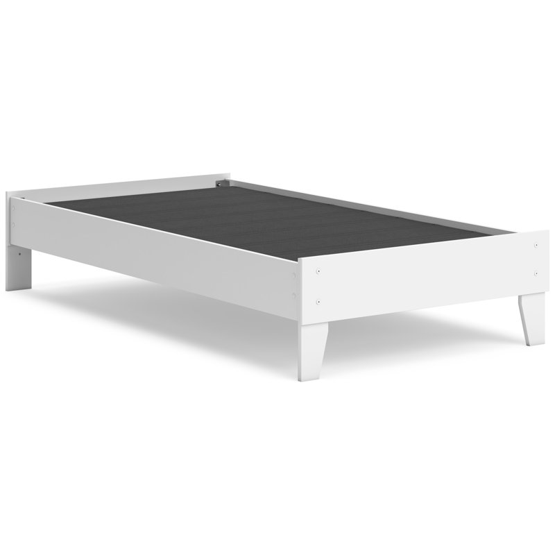 Lit plateforme Hallityn, Lit simple