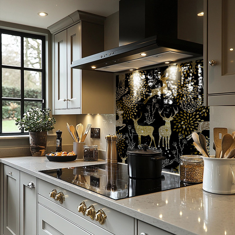 Christmas Dining Splash Back, 70cm L x 50cm W