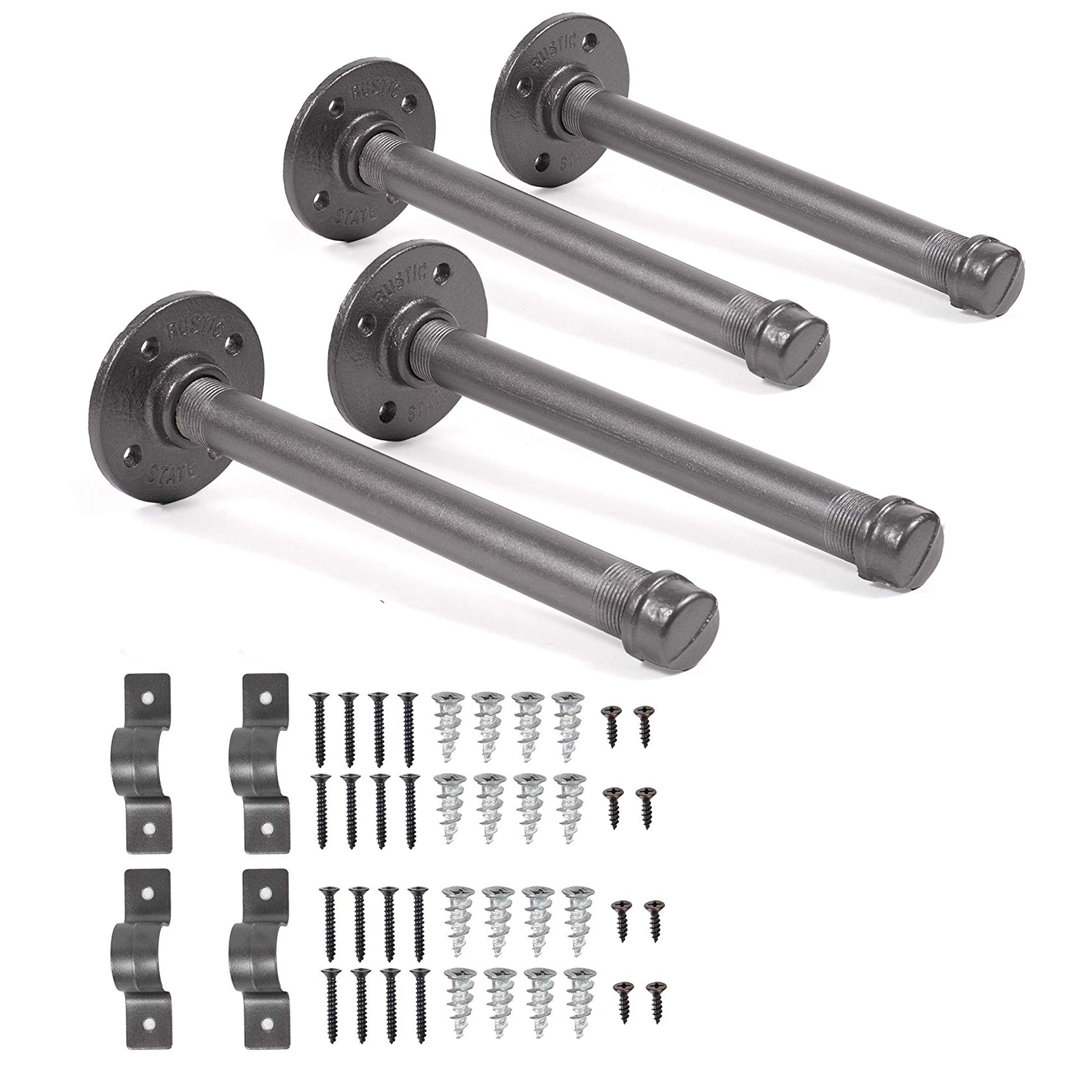 Viv Pipe Bracket Set (Set of 4) Steelside™