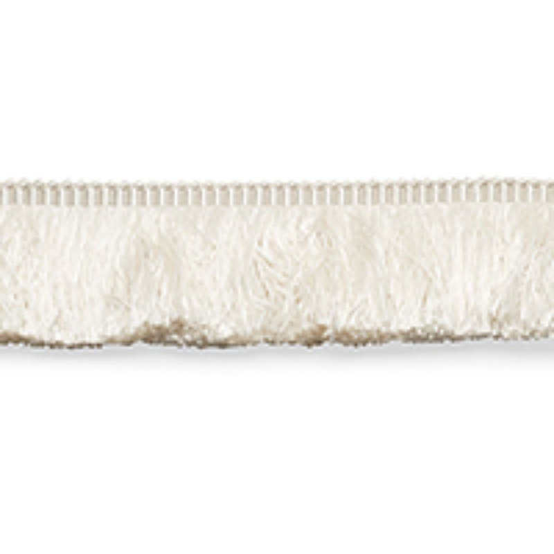 Francois Silk Brush Fringe, Ivory