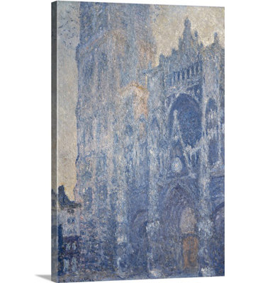 Claude " Rouen Cathedral (Morning Effect), Ca. 1893 - 1894. Paris, France " by Claude Monet Print