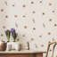Watercolor Retro Bee Wall Decals
