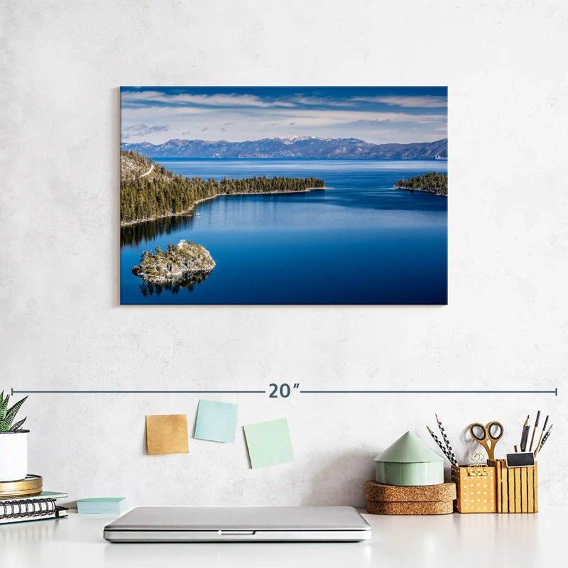 Alvord Majestic Lake Tahoe, H 8 po x l 12 po