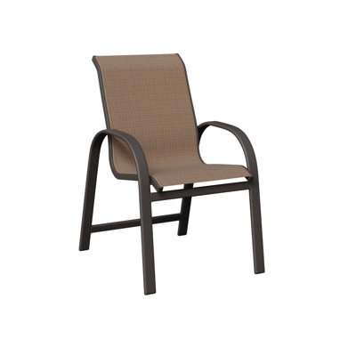 Chaise berçante en aluminium graphite tacheté taupe Berlin Gardens