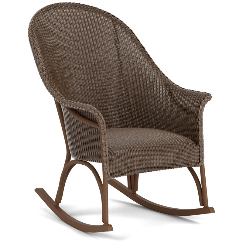All Seasons Outdoor Rocker Chair, Bark