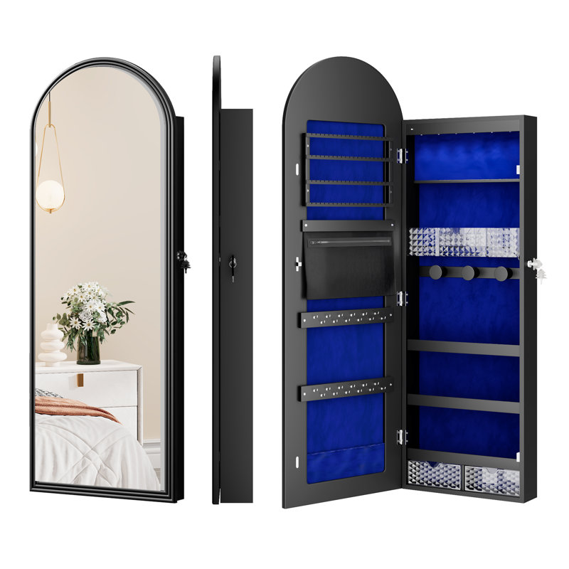 Keatley Arch Mirror, Black