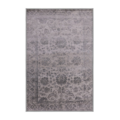 Tapis oriental noir / gris Shavonne