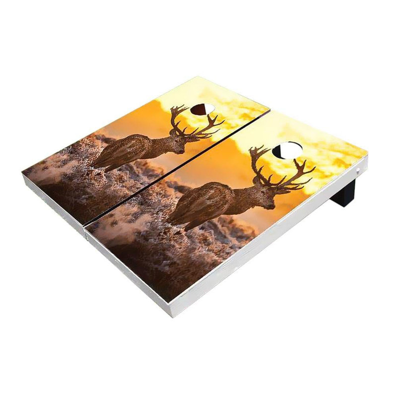 2' X 3' Deer Sun Cornhole Boards