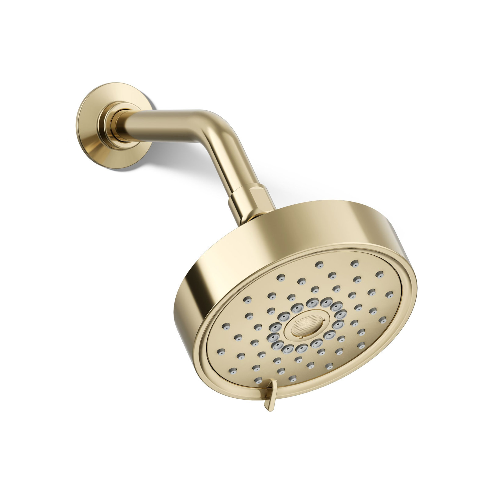 Kohler Purist 2.5 Gpm Multifunction Wall Mount Showerhead, Three Spray Settings, 5.5" High Pressure Spray Head