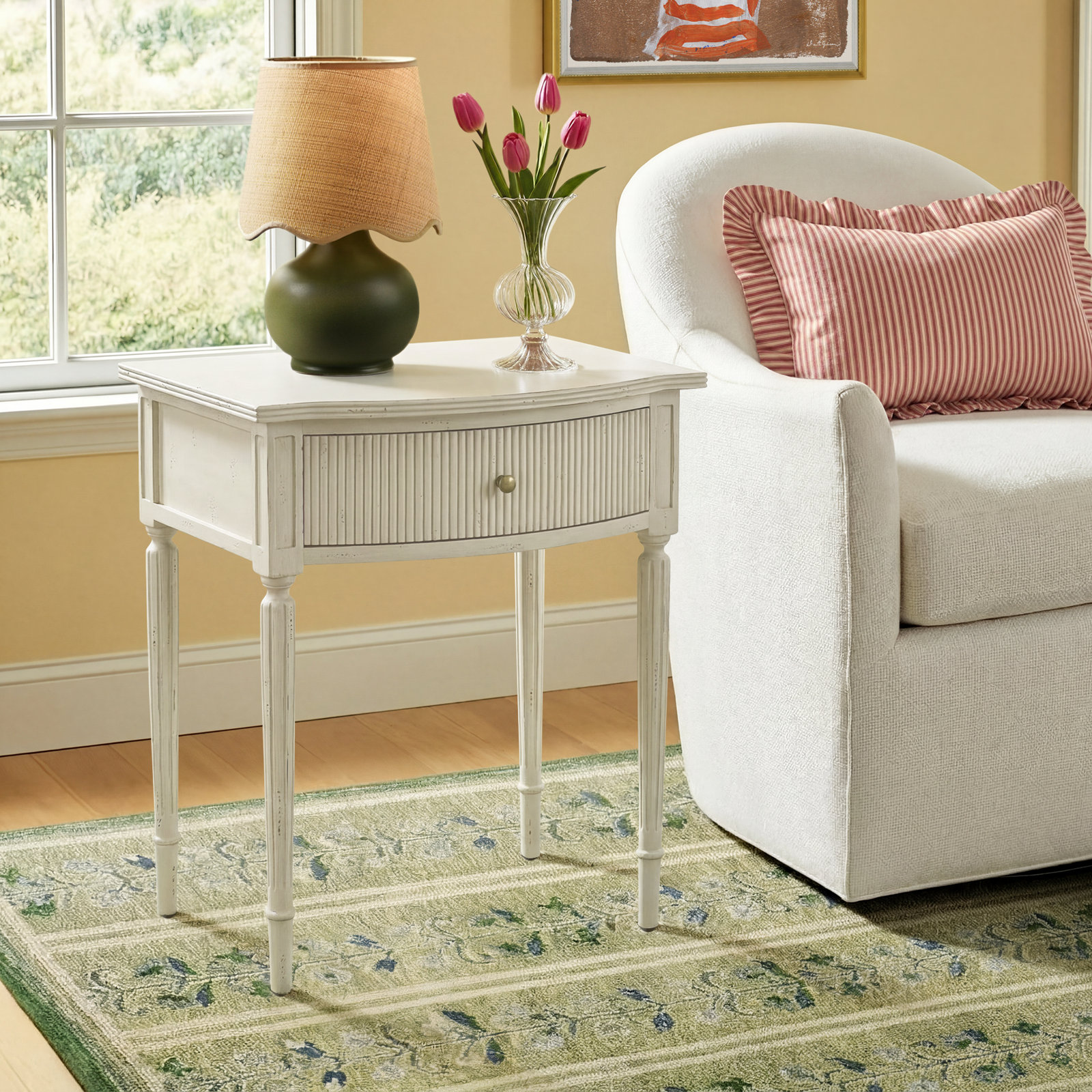 Amarine End Table With Storage