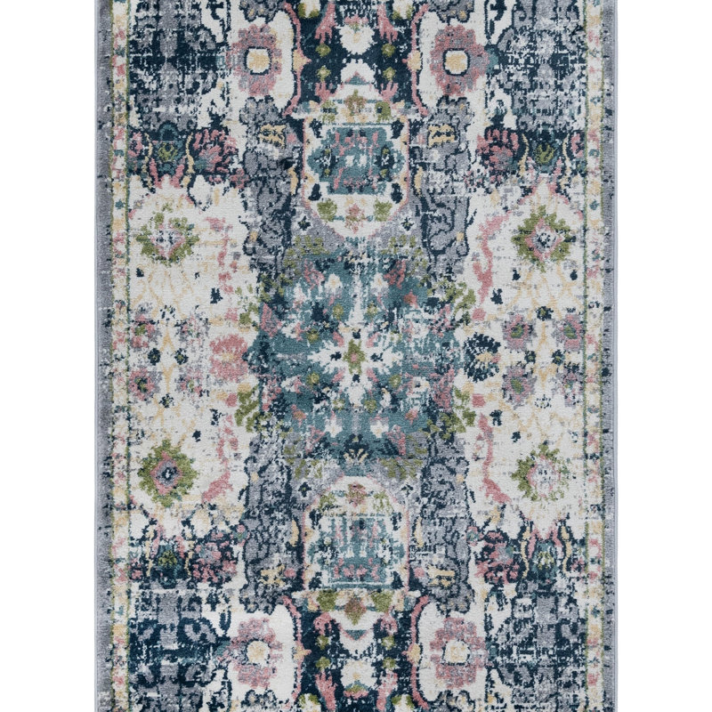 Oriental Indoor Rug, Rectangle 4'1" x 6'1"