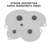 Silicone Lids Microwave Splatter Cover 5 Pack 5 Sizes-118626529
