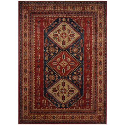 Tapis brun Freda Tribal