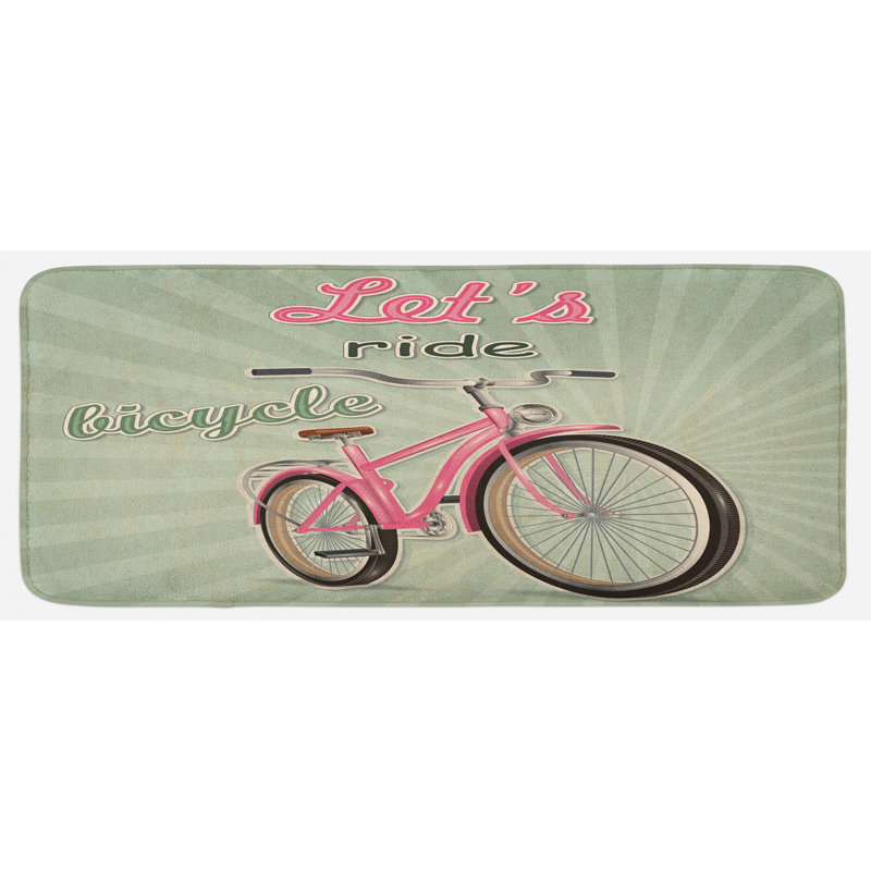 Tapis de cuisine vélo