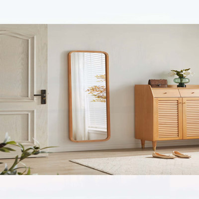 Miroir pleine grandeur en bois