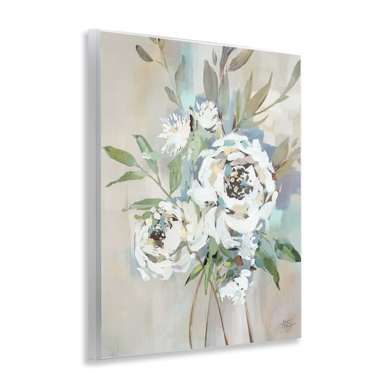  "Bundle of Antique Roses", art mural sur bois par Nina Blue