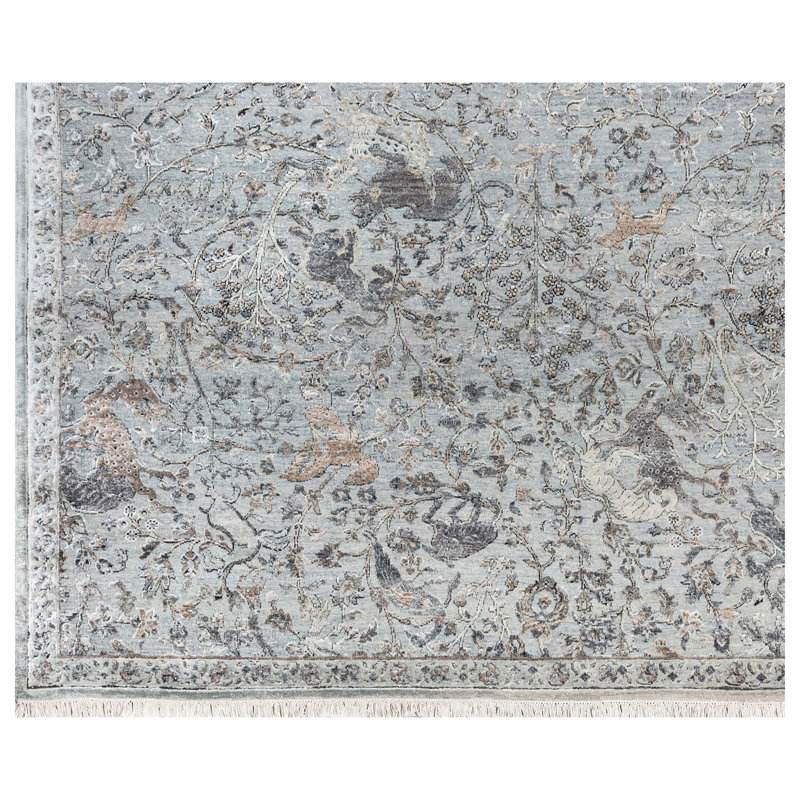 Floral Area Rug, Rectangle 8' x 10'