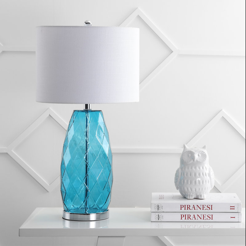 Barnstable Table Lamp, Moroccan Blue