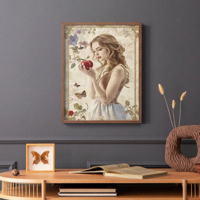 WOMEN Series CCCLXXV  -Premium Framed Print -Ready to Hang - No Nails Required