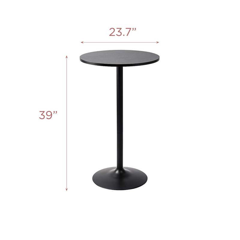 Huertas Round Cocktail Bistro Table