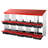 10-Compartment Chicken Nest Box Mental Box with Inclined Nesting Boxes