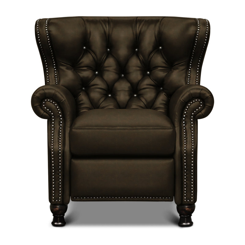 Churchill Recliner, Mustang (Maestro Artisano), No, Espresso