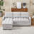 Versatile Reclining Sofa With Multiple Functions And Storage For Comfortable Living-1392543055