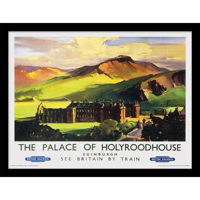 Edinburgh The Palace Of Holyroodhouse by Claude Buckle - No Frame Memorabilia