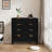 4 Drawer Dressers for Bedroom, Fluted Tall Dresser, Bedroom Chest of Drawers, Mid Century Modern Dresser for Bedroom-104269399