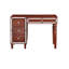 Ensemble de meuble-lavabo traditionnel couleur cerise avec tiroirs de rangement 1 pièce-2072216612