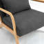 Fauteuil d'appoint rond en velours côtelé 360 ° avec 5 coussins décoratifs et support de téléphone réglable