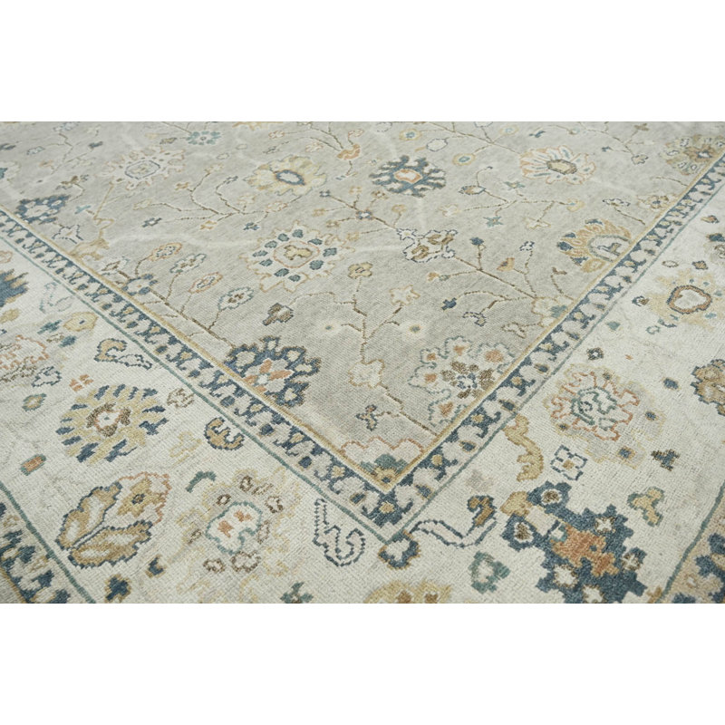 Sirko Wool Floral Rug