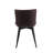 Lynnsey Tufted Leather Upholstered Dining Modern Wingback Side Chairs with Metal Legs-820389092