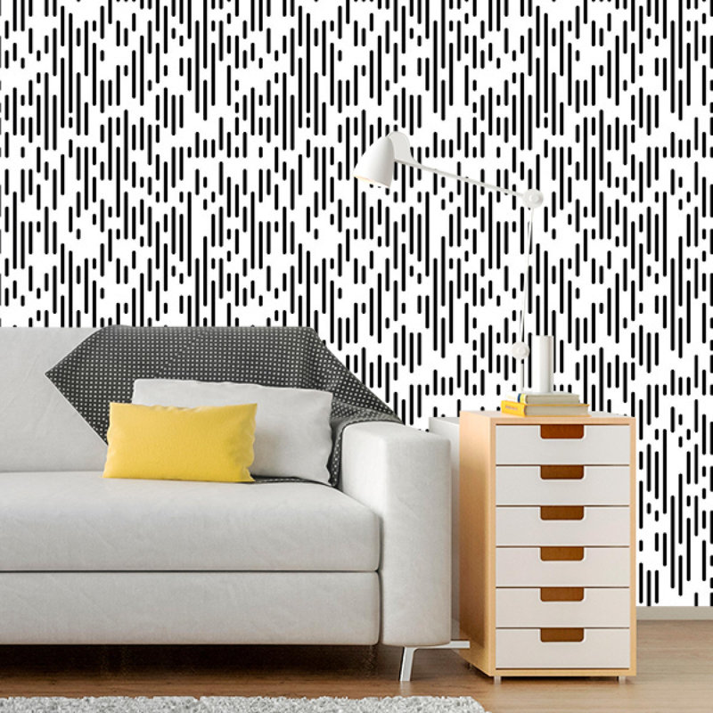 Panneau de papier peint adhésif de base Stesha Deco