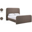 Lit tapissier en tissu texturé Fira Daliah-2003679747-2003679748