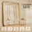Cozy Design Tempered Glass Framed Wall-Mounted Bathroom Vanity Mirror-102799394-102799396-102799376