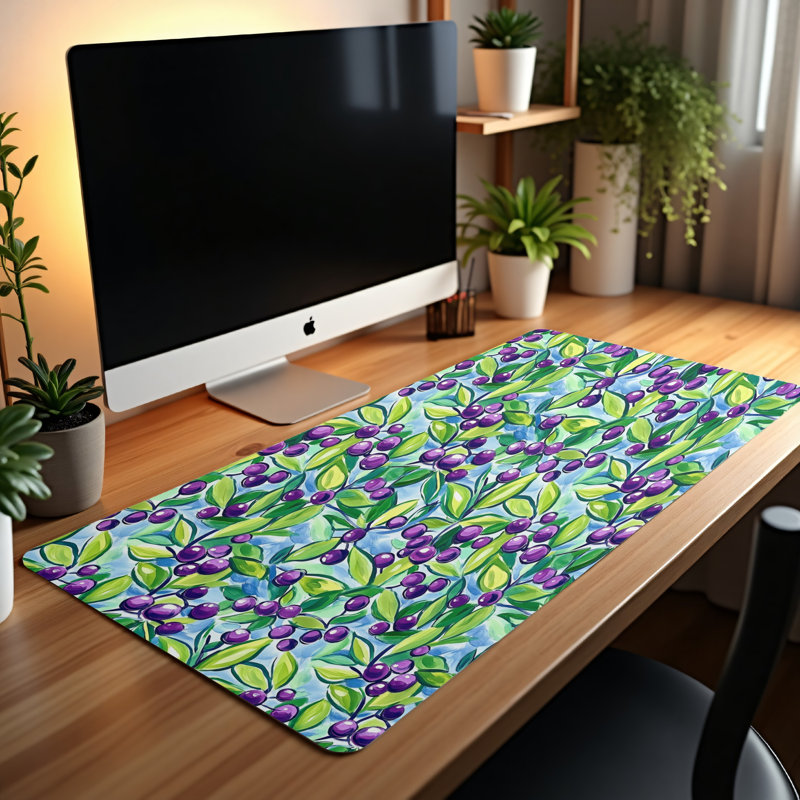 Polyester Desk Pad, 14.4x12.1